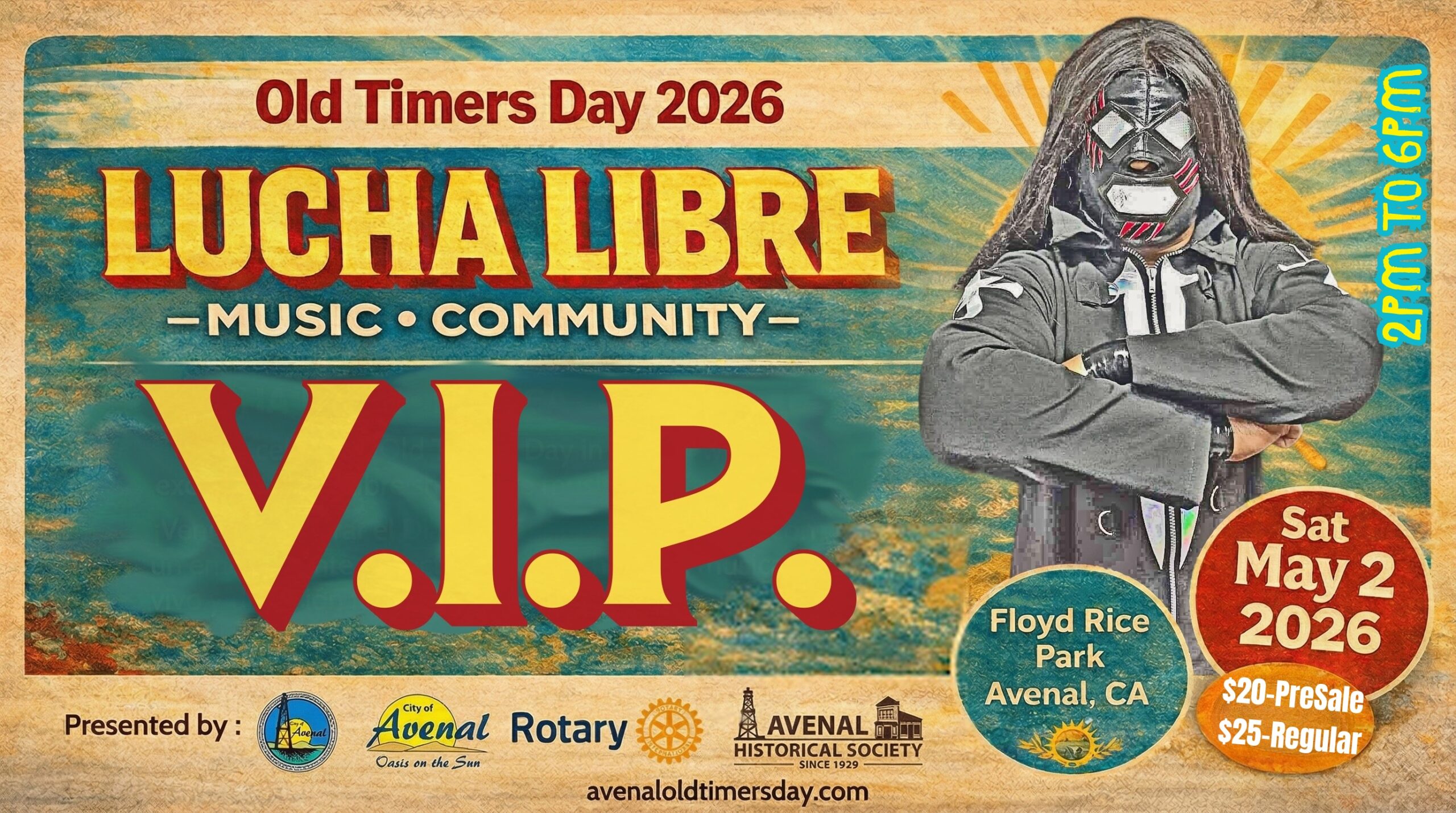 VIP Lucha Libre – Old Timers Day 2026