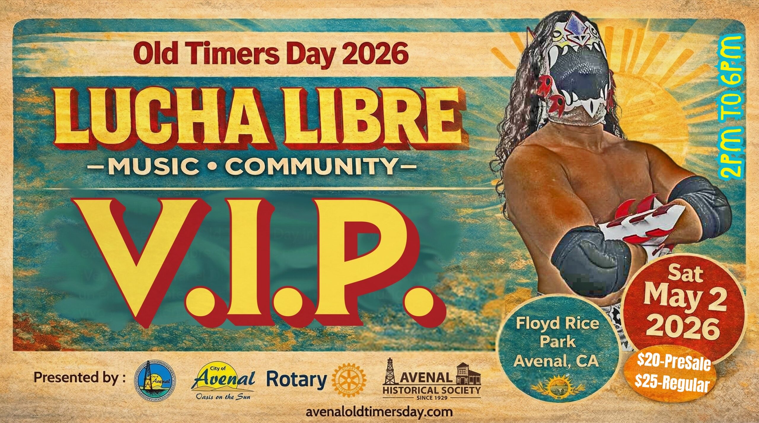 VIP Lucha Libre – Old Timers Day 2026
