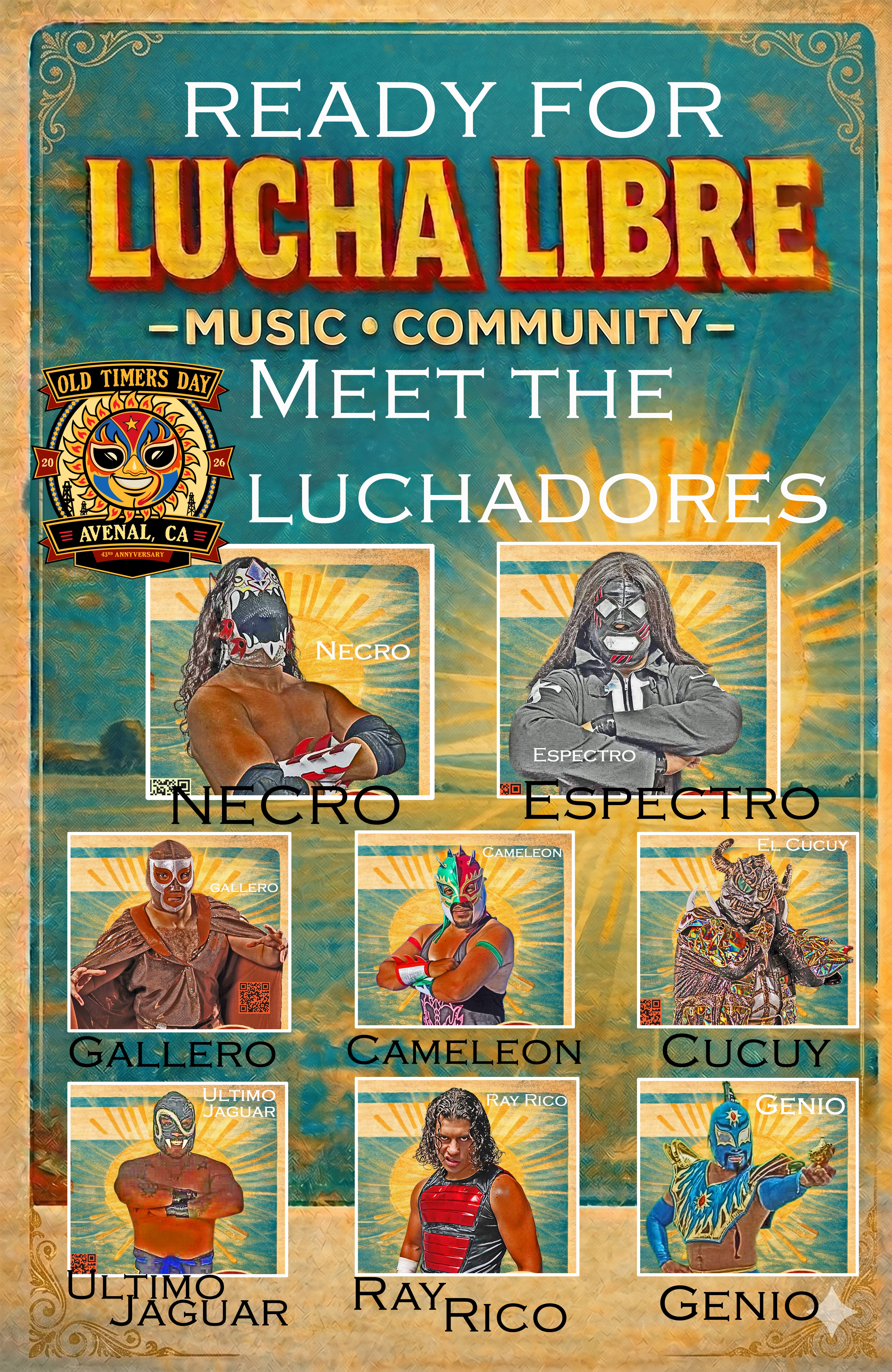 Meet the Luchadores