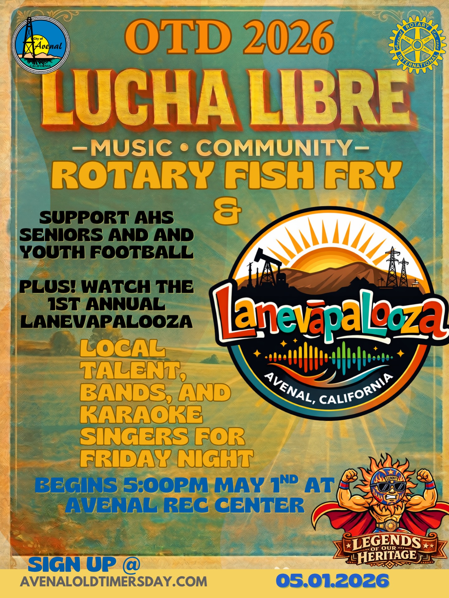 Rotary Fish Fry & Lanevapalooza
