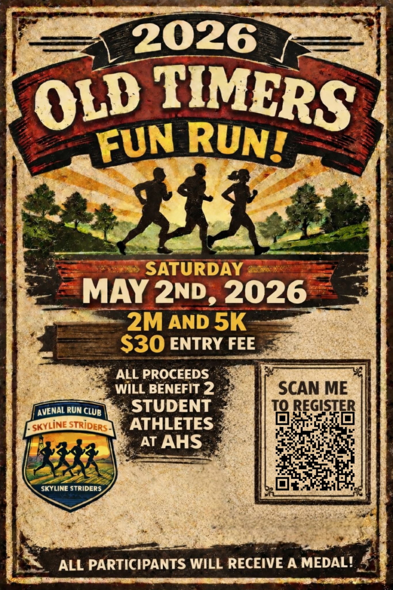 Old Timers Day 5K Fun Run